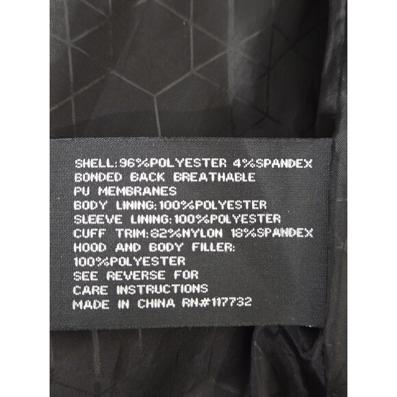 ZeroXposur Black Label Jacket Womens L Burgundy Hooded Quilted Parka Puffer Coat - Picture 14 of 15